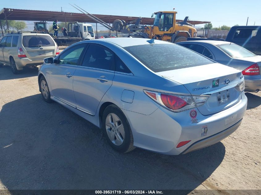 2012 Hyundai Sonata Hybrid VIN: KMHEC4A47CA033237 Lot: 39531719