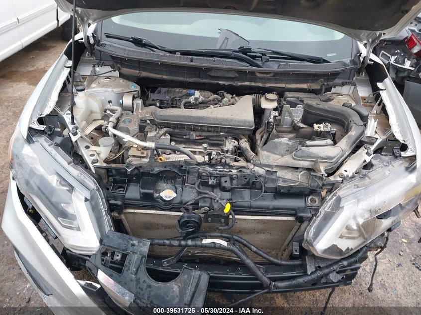 2017 Nissan Rogue Sv VIN: KNMAT2MT8HP566700 Lot: 39531725