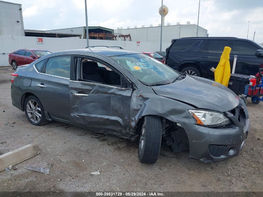 2015 Nissan Sentra Sr VIN: 3N1AB7APXFY346206 Lot: 39531729