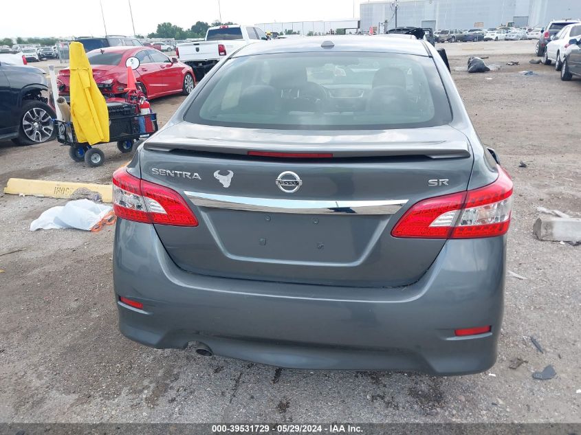 2015 Nissan Sentra Sr VIN: 3N1AB7APXFY346206 Lot: 39531729