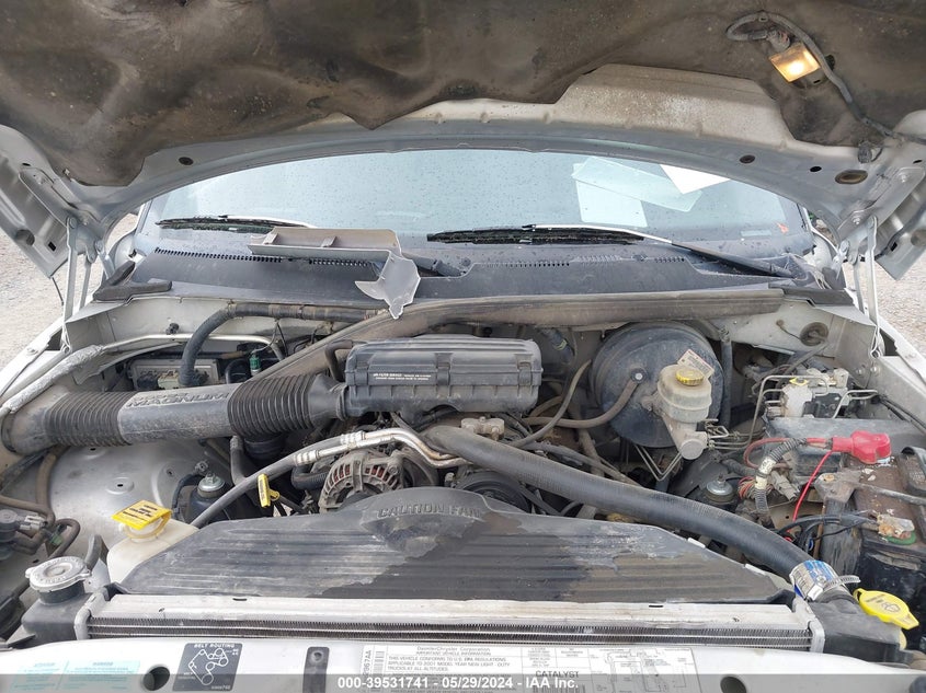 2001 Dodge Ram 1500 St VIN: 3B7HF13Z21G715005 Lot: 39531741