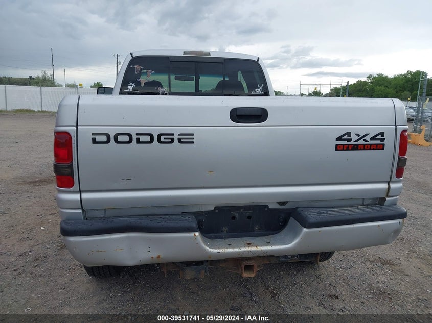 2001 Dodge Ram 1500 St VIN: 3B7HF13Z21G715005 Lot: 39531741
