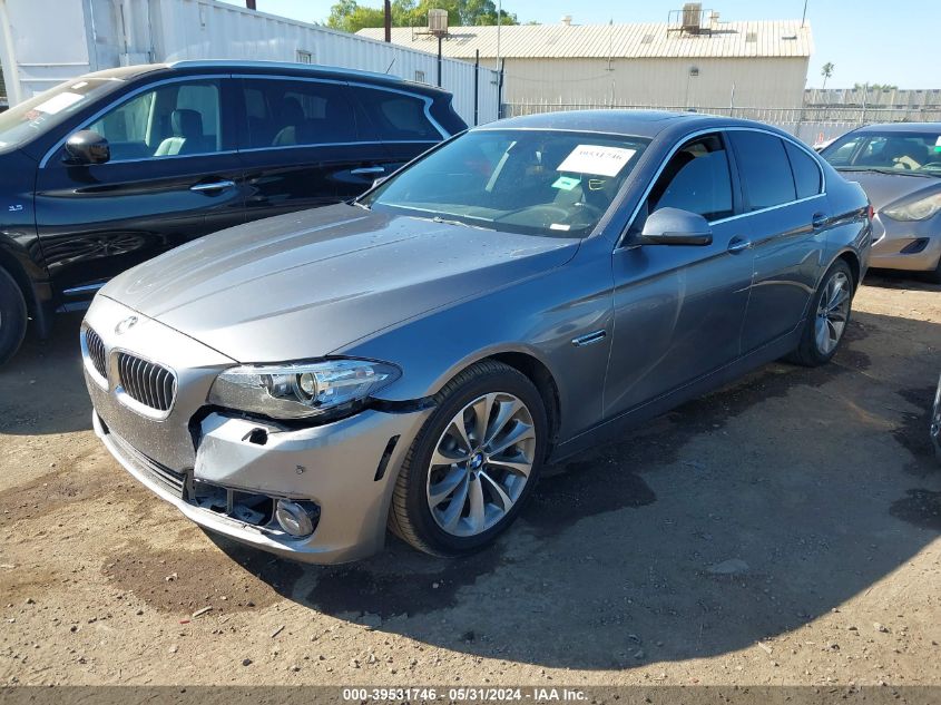 2016 BMW 528I VIN: WBA5A5C50GG353716 Lot: 39531746