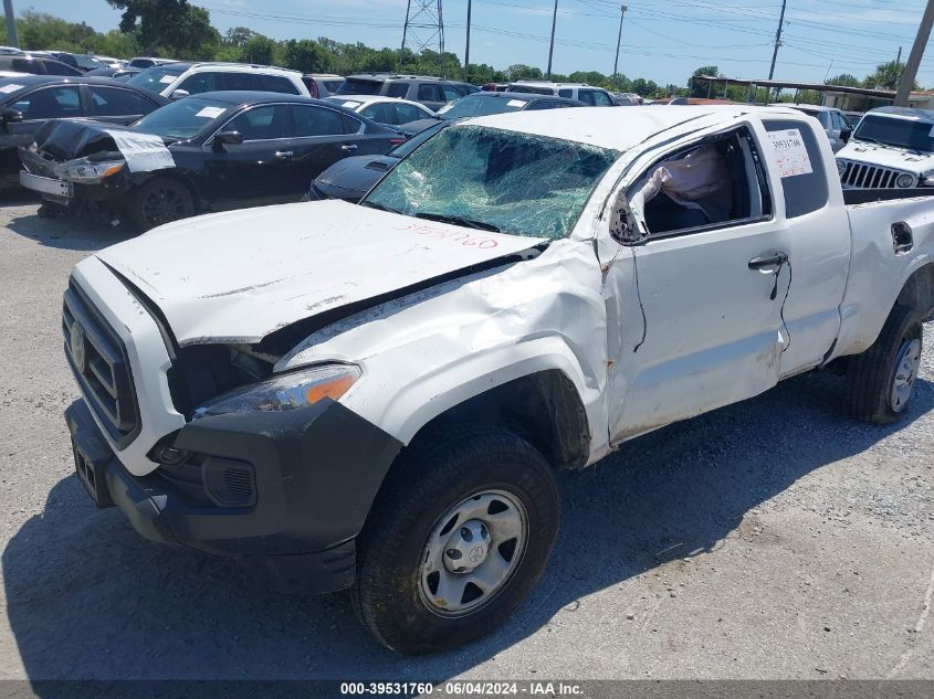 2022 Toyota Tacoma Sr VIN: 3TYRX5GN6NT038620 Lot: 39531760