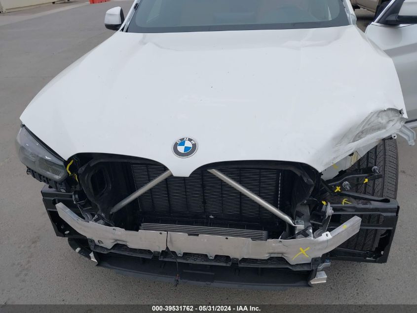 2022 BMW X3 Sdrive30I VIN: 5UX43DP03N9M62401 Lot: 39531762