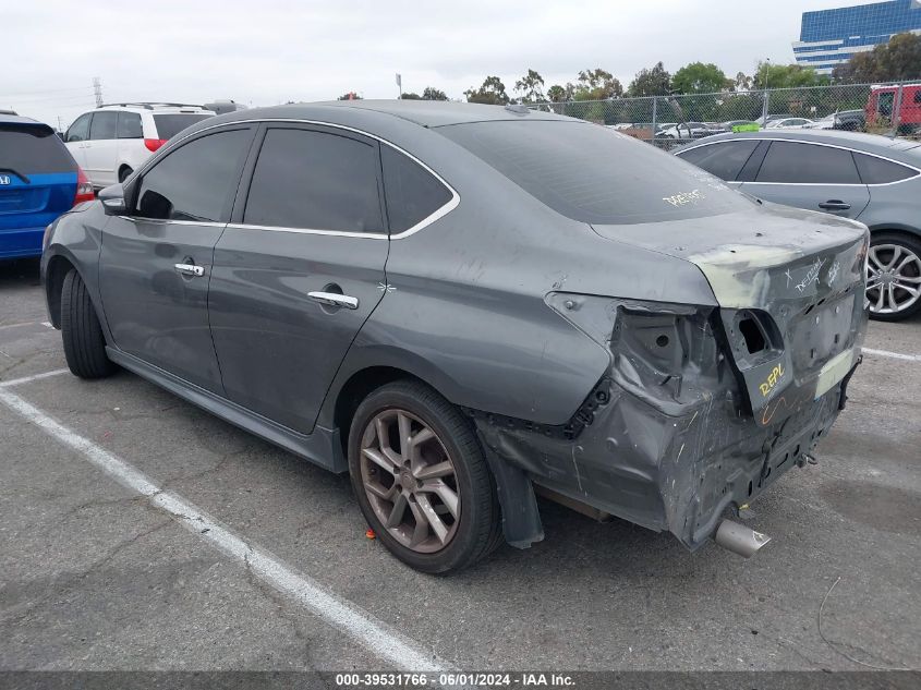 2015 Nissan Sentra S/Sv/Sr/Sl VIN: 03N1AB7AP9FY20753 Lot: 39531766