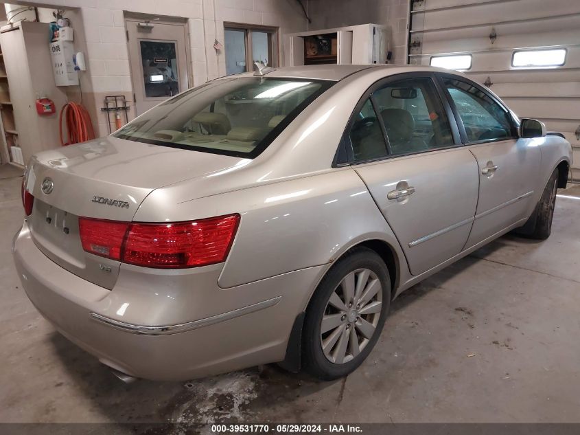 2009 Hyundai Sonata Limited V6 VIN: 5NPEU46F39H565274 Lot: 39531770