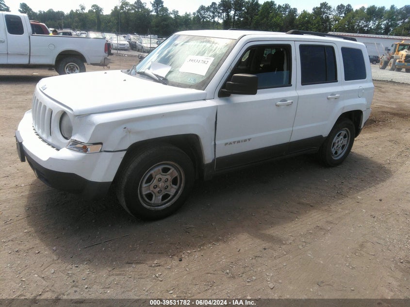 2014 JEEP PATRIOT SPORT - 1C4NJPBA5ED721982