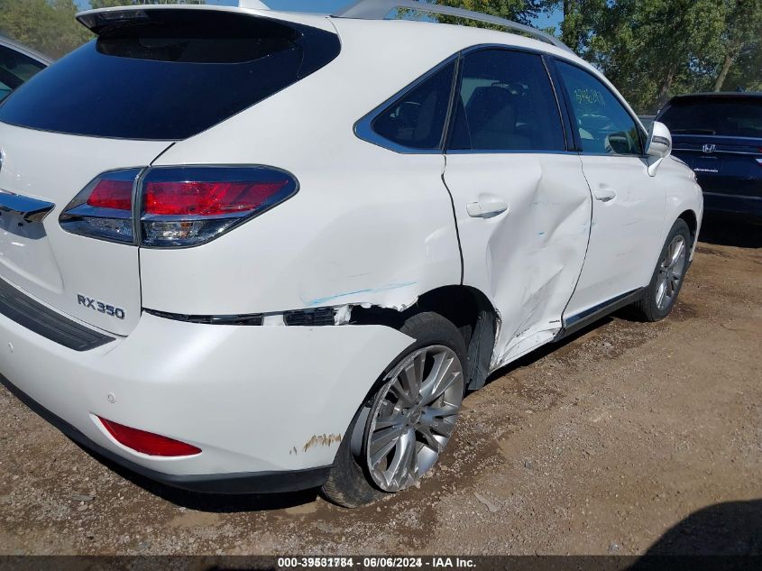 2014 Lexus Rx 350 VIN: 2T2BK1BA0EC235571 Lot: 39531784