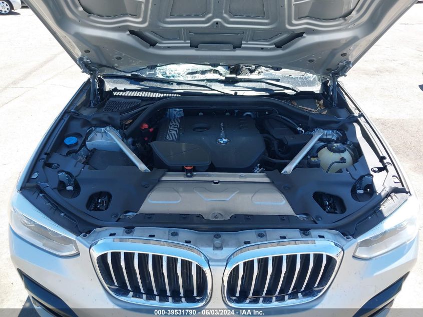 2018 BMW X3 xDrive30I VIN: 5UXTR9C51JLC83458 Lot: 39531790