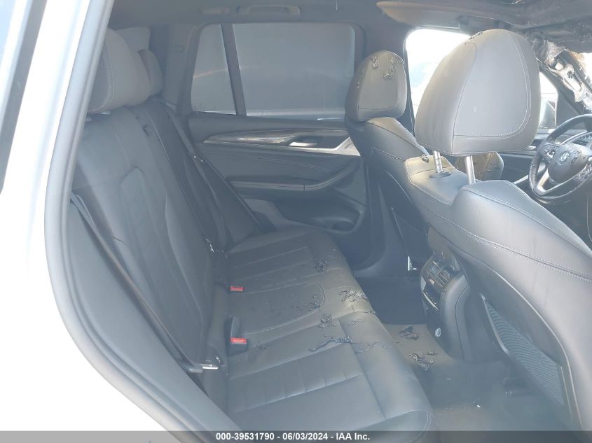 2018 BMW X3 xDrive30I VIN: 5UXTR9C51JLC83458 Lot: 39531790