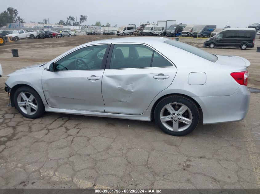 2013 Toyota Camry Se VIN: 4T1BF1FKXDU247249 Lot: 39531795