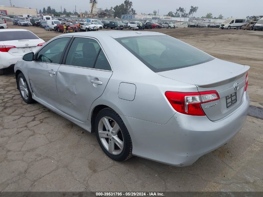 2013 Toyota Camry Se VIN: 4T1BF1FKXDU247249 Lot: 39531795