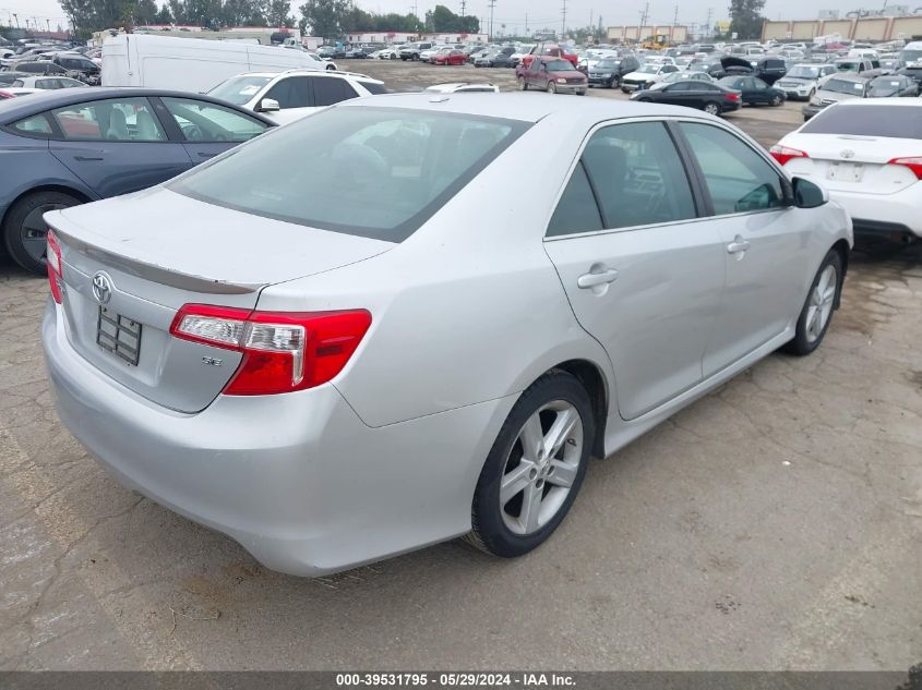 2013 Toyota Camry Se VIN: 4T1BF1FKXDU247249 Lot: 39531795