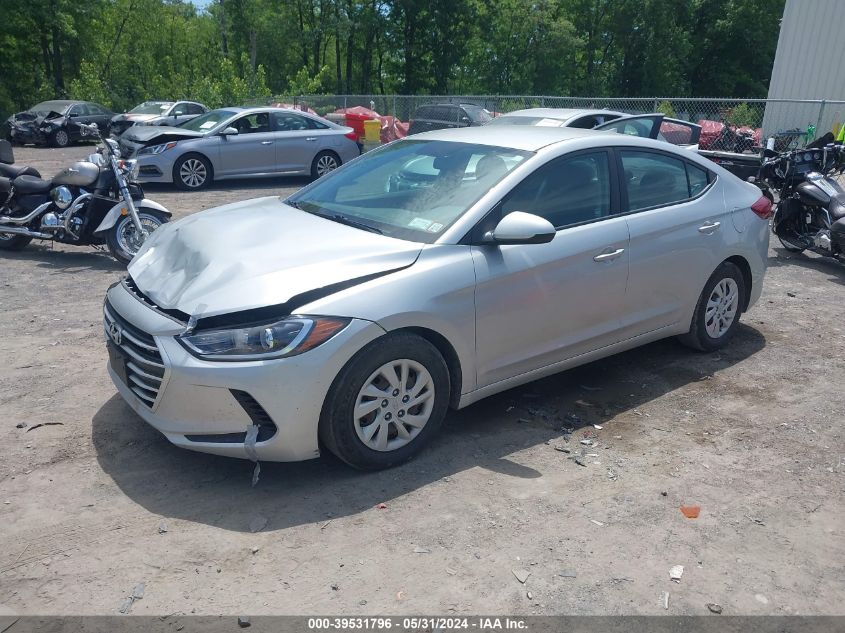 2018 Hyundai Elantra Se VIN: 5NPD74LF9JH397085 Lot: 39531796