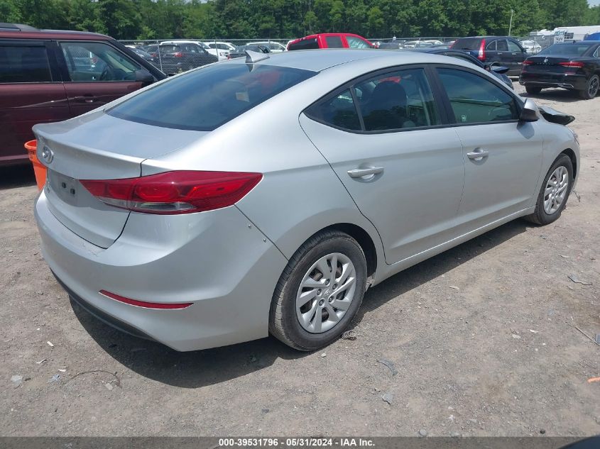 2018 Hyundai Elantra Se VIN: 5NPD74LF9JH397085 Lot: 39531796