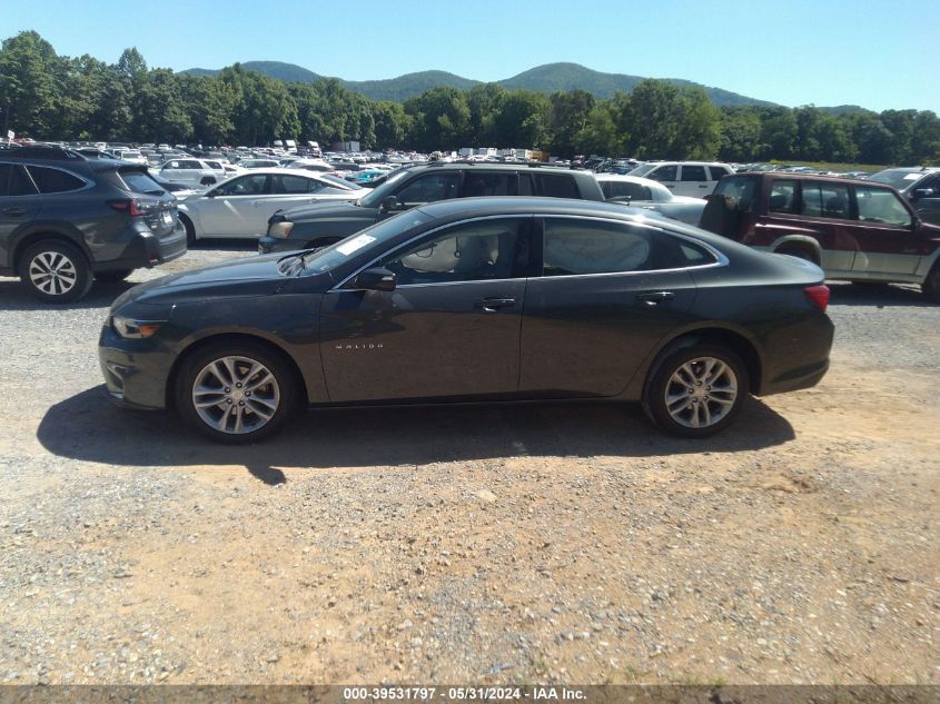 2018 Chevrolet Malibu Lt VIN: 1G1ZD5STXJF257562 Lot: 39531797