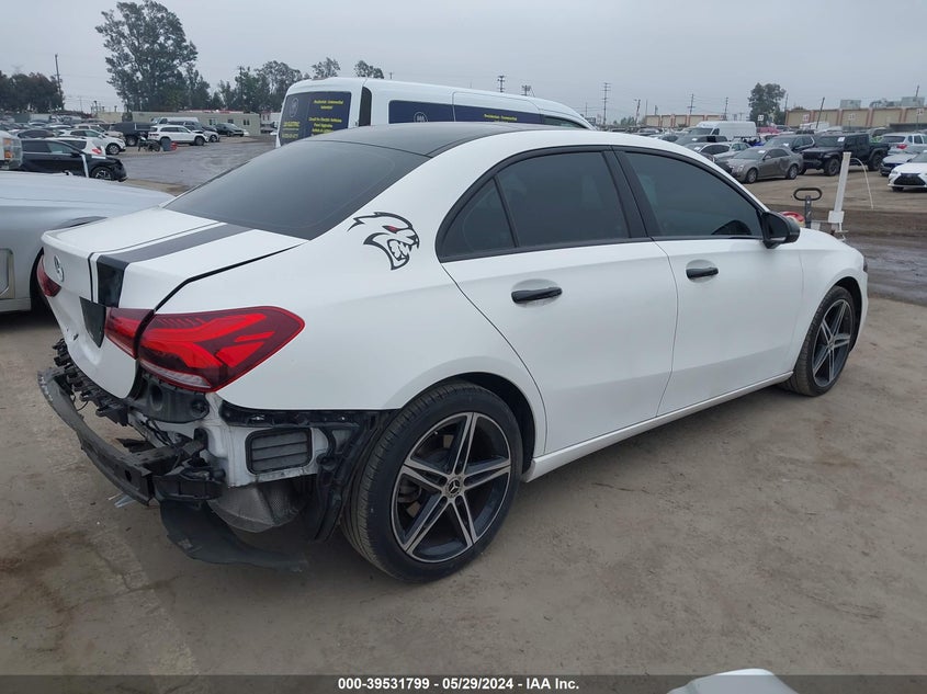 2019 Mercedes-Benz A 220 VIN: WDD3G4EB0KW029451 Lot: 39531799