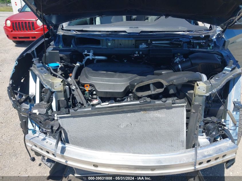 2021 Honda Pilot Awd Ex-L VIN: 5FNYF6H50MB097874 Lot: 39531808