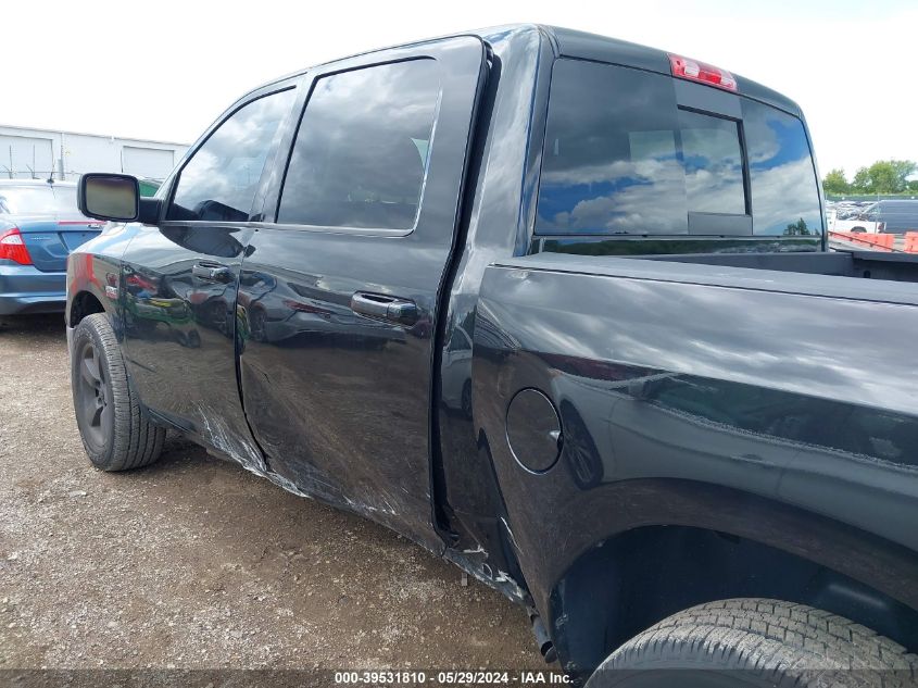 2017 Ram 1500 Big Horn 4X4 5'7 Box VIN: 3C6RR7LT7HG525759 Lot: 39531810