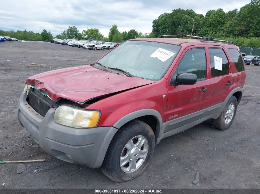 2001 Ford Escape Xlt VIN: 1FMYU04121KC57480 Lot: 39531817