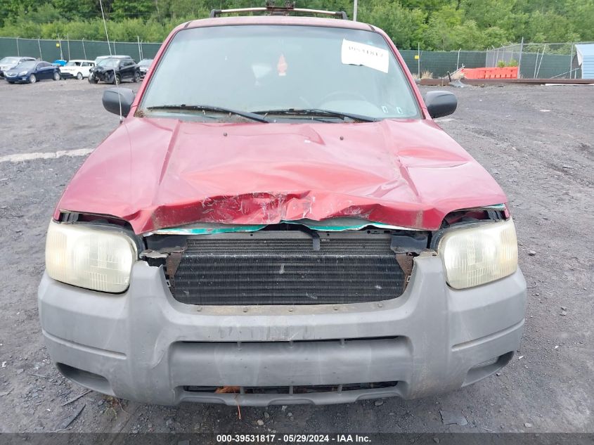 2001 Ford Escape Xlt VIN: 1FMYU04121KC57480 Lot: 39531817