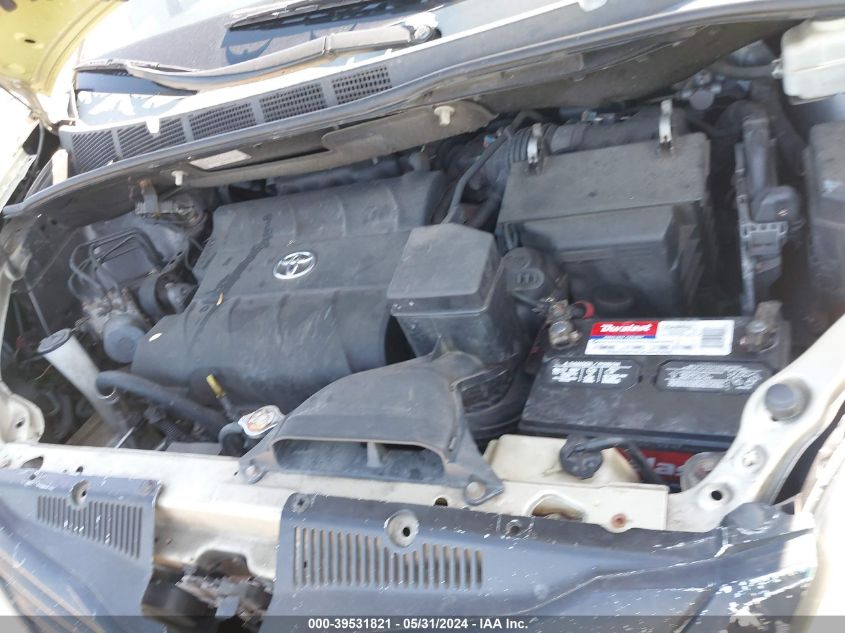 2014 Toyota Sienna Xle 7 Passenger VIN: 5TDDK3DC5ES075928 Lot: 39531821