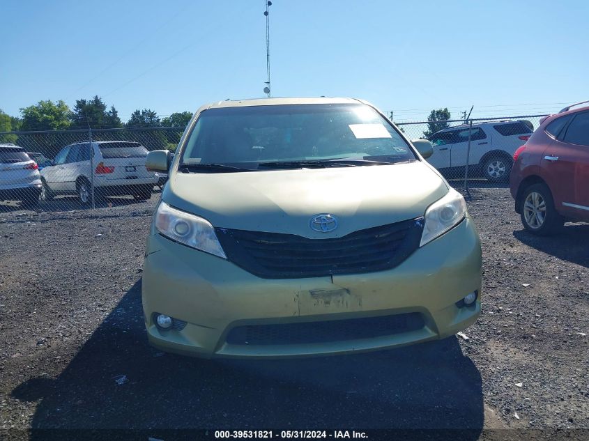 2014 Toyota Sienna Xle 7 Passenger VIN: 5TDDK3DC5ES075928 Lot: 39531821