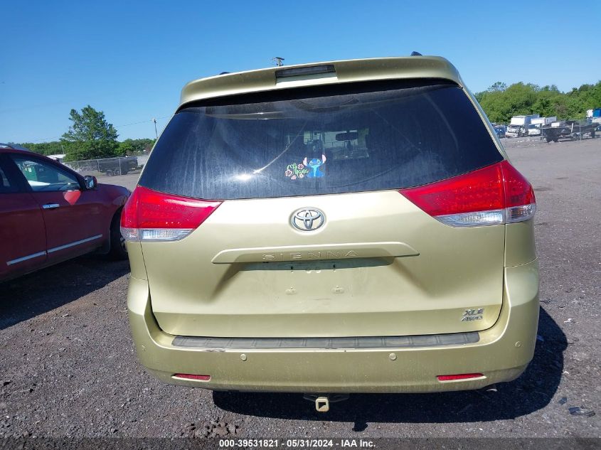 2014 Toyota Sienna Xle 7 Passenger VIN: 5TDDK3DC5ES075928 Lot: 39531821