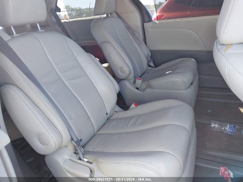 2014 Toyota Sienna Xle 7 Passenger VIN: 5TDDK3DC5ES075928 Lot: 39531821