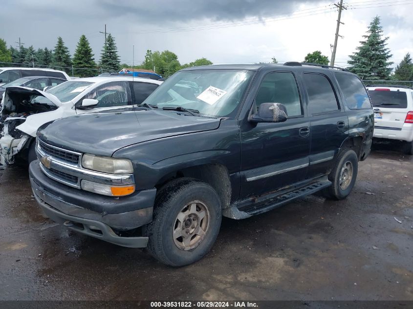 2004 Chevrolet Tahoe Ls VIN: 1GNEK13Z64J286878 Lot: 39531822