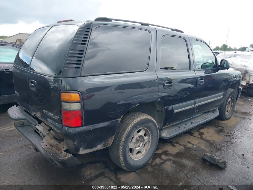 2004 Chevrolet Tahoe Ls VIN: 1GNEK13Z64J286878 Lot: 39531822