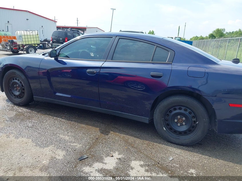 2014 Dodge Charger Police VIN: 2C3CDXKT7EH332056 Lot: 39531829
