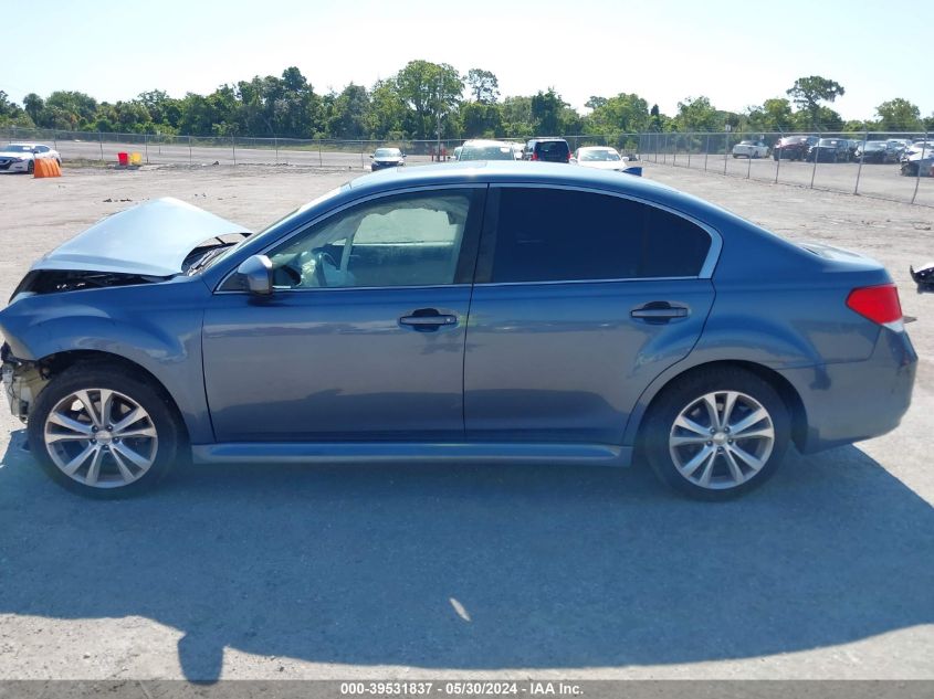 2014 Subaru Legacy 2.5I Limited VIN: 4S3BMCL68E3007427 Lot: 39531837