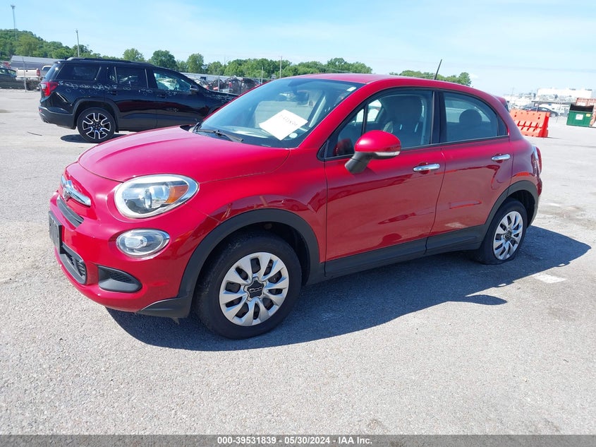 2016 Fiat 500X Pop VIN: ZFBCFXAW0GP393381 Lot: 39531839