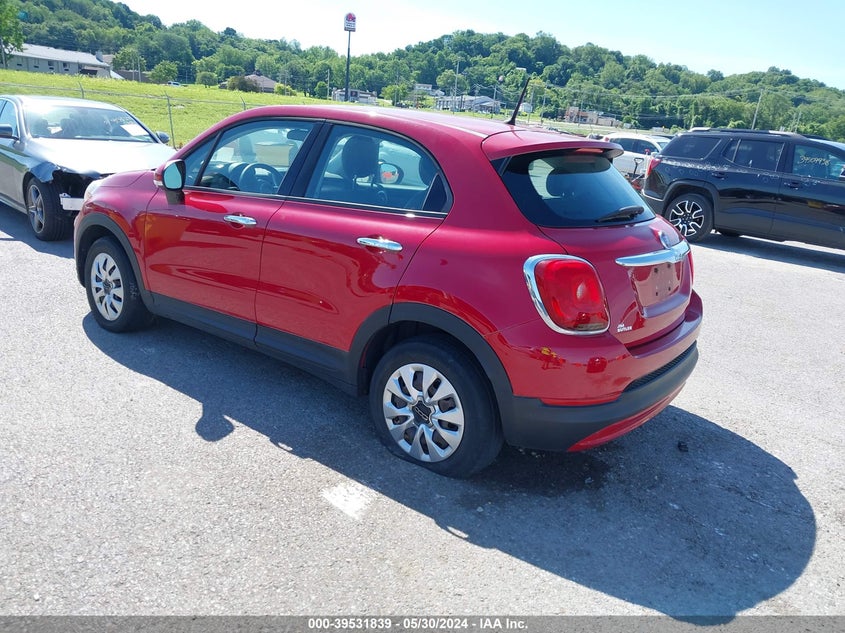 2016 Fiat 500X Pop VIN: ZFBCFXAW0GP393381 Lot: 39531839