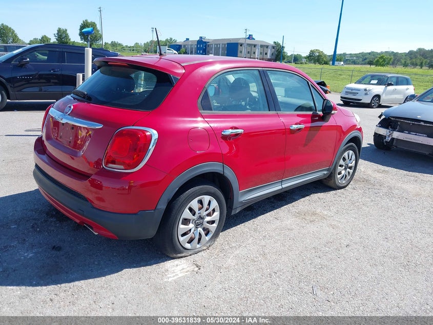 2016 Fiat 500X Pop VIN: ZFBCFXAW0GP393381 Lot: 39531839