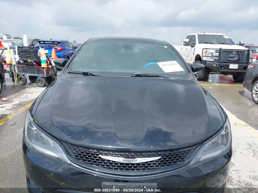 2016 Chrysler 200 S VIN: 1C3CCCBB6GN128264 Lot: 39531849