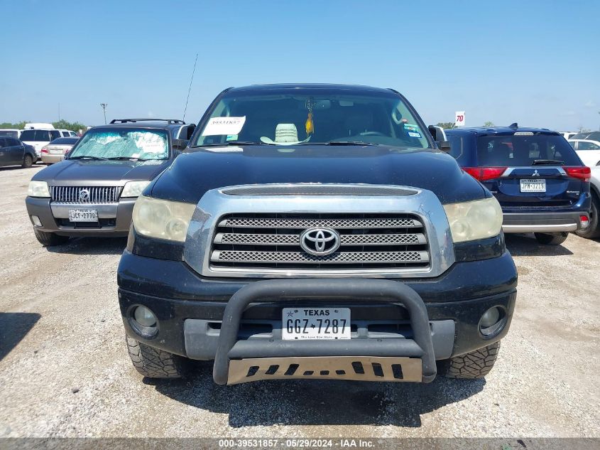 2007 Toyota Tundra Limited 5.7L V8 VIN: 5TFEV58107X029419 Lot: 39531857