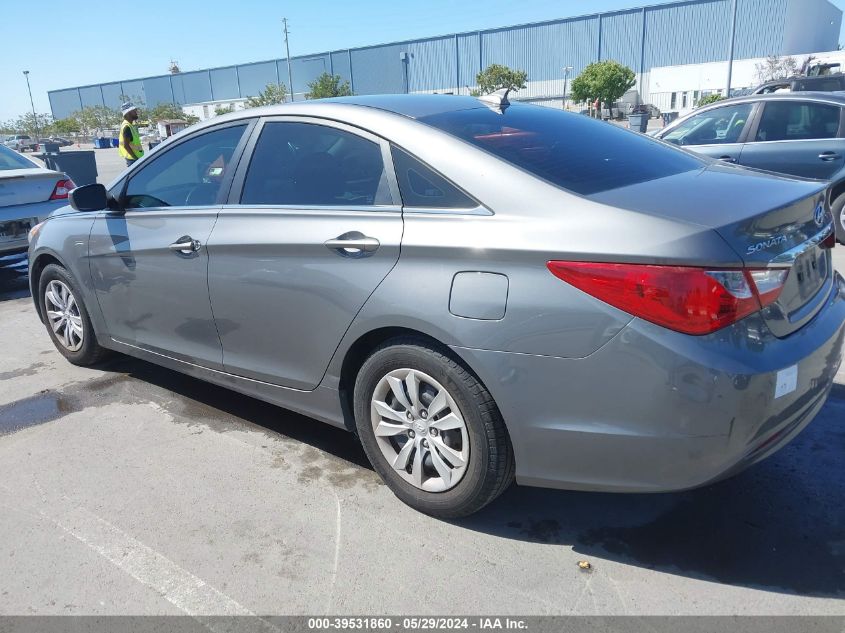 2013 Hyundai Sonata Gls VIN: 5NPEB4AC3DH608927 Lot: 39531860