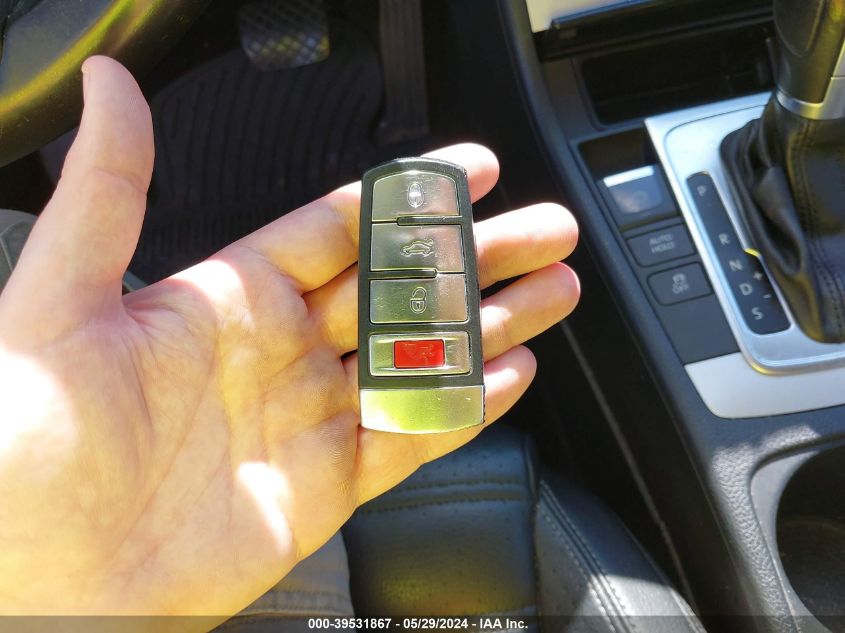 2012 Volkswagen Cc Sport VIN: WVWMP7AN5CE508410 Lot: 39531867