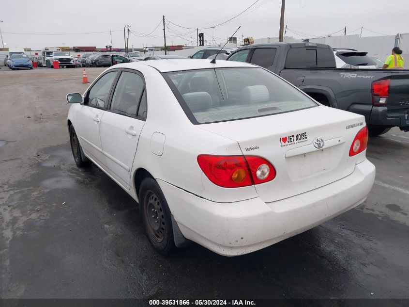 2003 Toyota Corolla Le VIN: 1NXBR32E83Z030929 Lot: 39531866