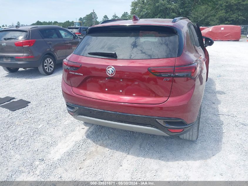 2022 Buick Envision Fwd Essence VIN: LRBFZNR48ND069102 Lot: 39531871