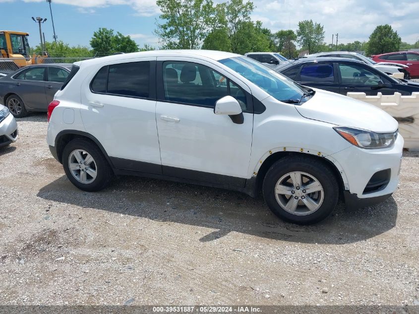 2020 Chevrolet Trax Fwd Ls VIN: KL7CJKSB8LB316434 Lot: 39531887