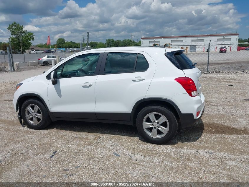 2020 Chevrolet Trax Fwd Ls VIN: KL7CJKSB8LB316434 Lot: 39531887