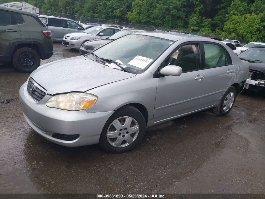 2006 Toyota Corolla Le VIN: 2T1BR30E46C562459 Lot: 39531890