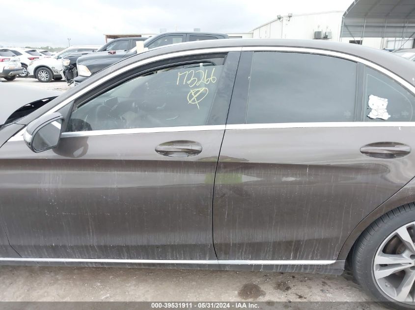 2016 Mercedes-Benz C 300 VIN: 55SWF4JB9GU173266 Lot: 39531911