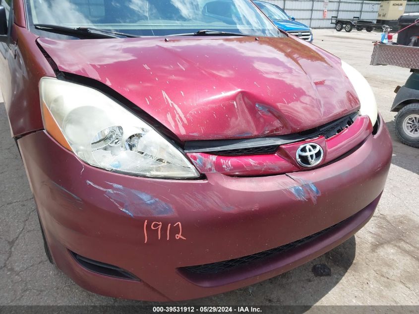 2006 Toyota Sienna Le VIN: 5TDZA23C06S481489 Lot: 39531912