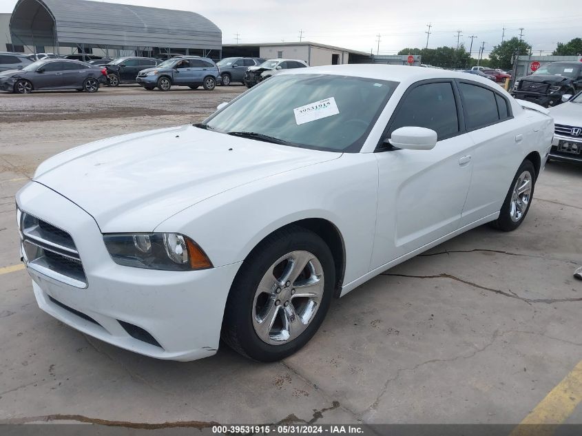 2014 Dodge Charger Se VIN: 2C3CDXBG4EH370895 Lot: 39531915