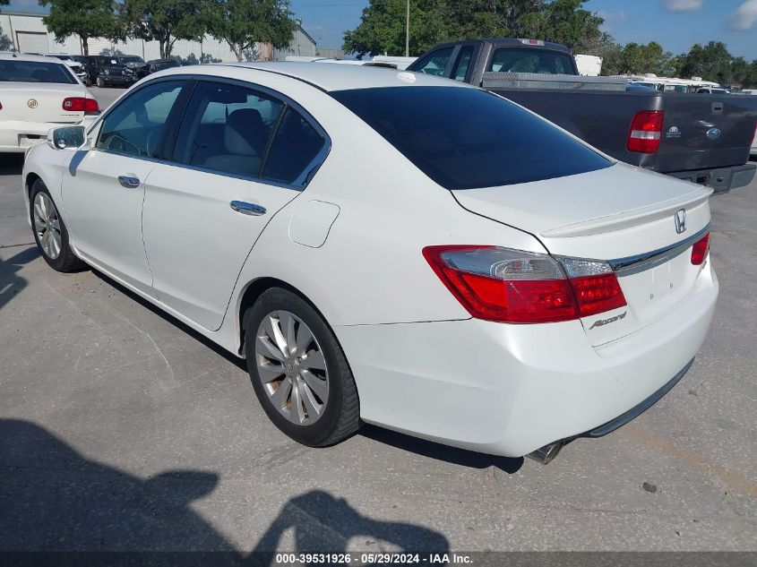 2013 Honda Accord Ex-L V-6 VIN: 1HGCR3F85DA047561 Lot: 39531926